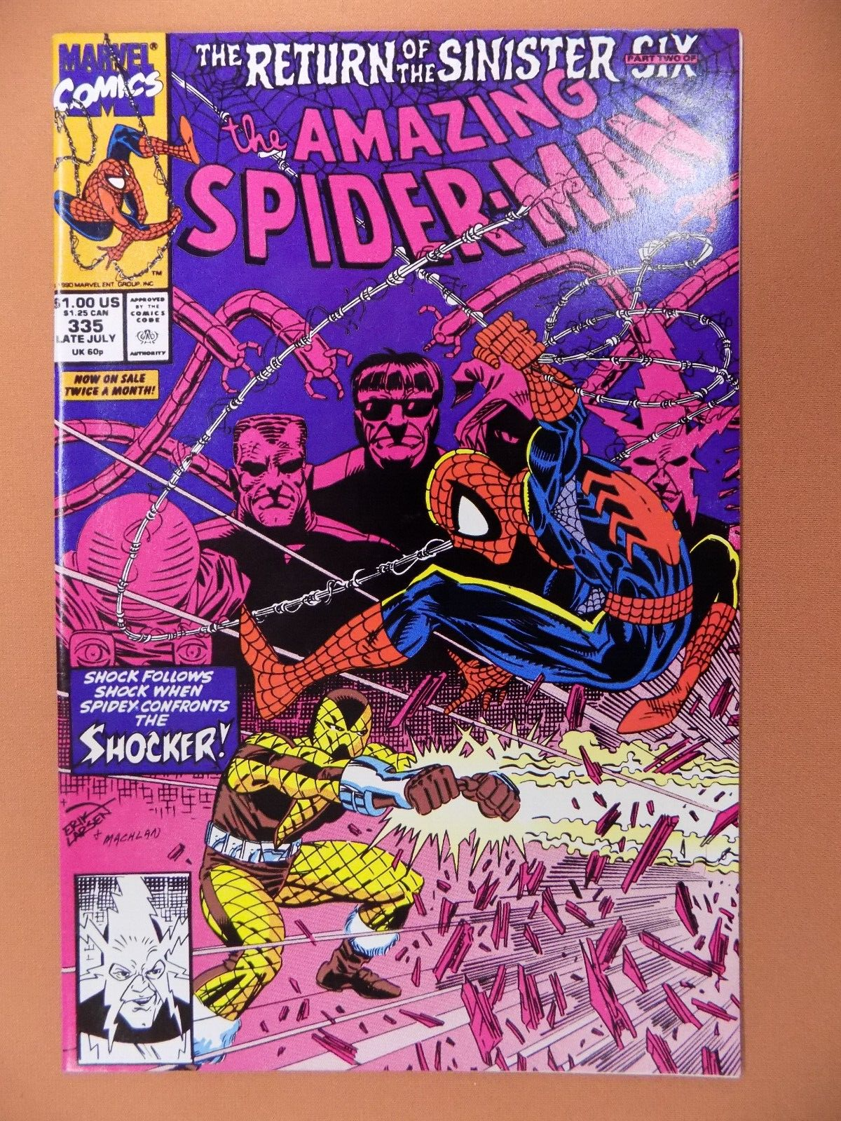 Amazing Spider-Man #334-339 Return of the Sinister Six Marvel Comics