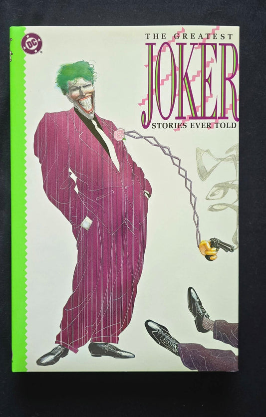 The Greatest Joker Stories Ever Told (1st Printing Hardcover w/DJ 1988) Batman