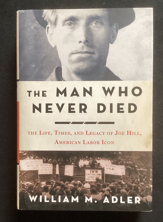 William M. Adler "The Man Who Never Died" First U.S. Edition -JD