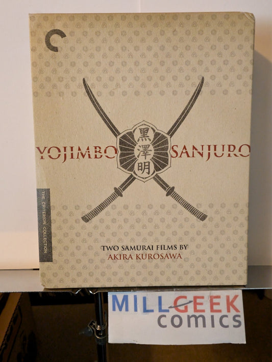 Criterion Collection Akira Kurosawa/Yojimbo & Sanjuro (Blu Ray 2006) Like New-JD