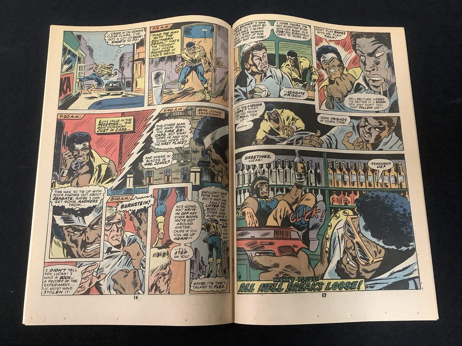 Luke Cage, Hero For Hire #15 (Marvel Comics November 1973) NM- (9.2) Englehart