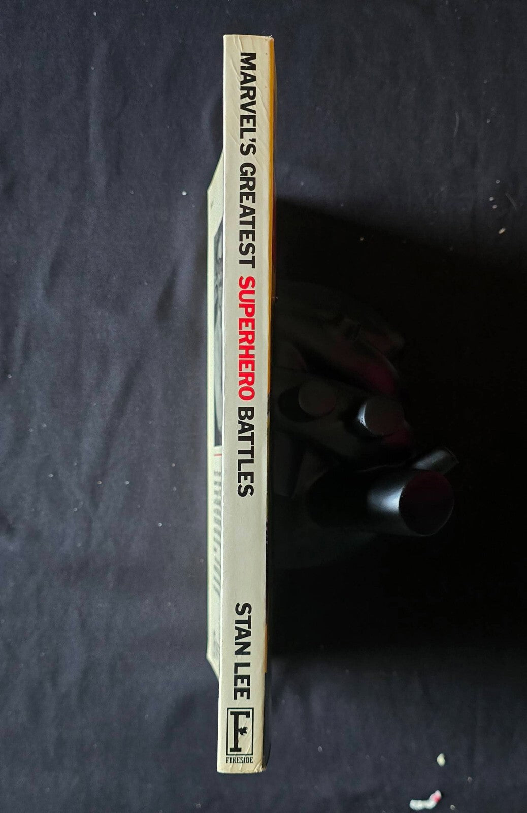 Marvel's Greatest Superhero Battles By Stan Lee (1st Ed Fireside 1978) Awesome!