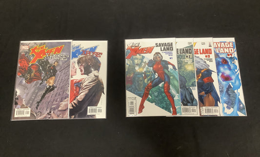 X-TREME X-MEN (2001) #1-46 Annual #1 Complete Series, Savage Land 1-4,X-pose 1-2