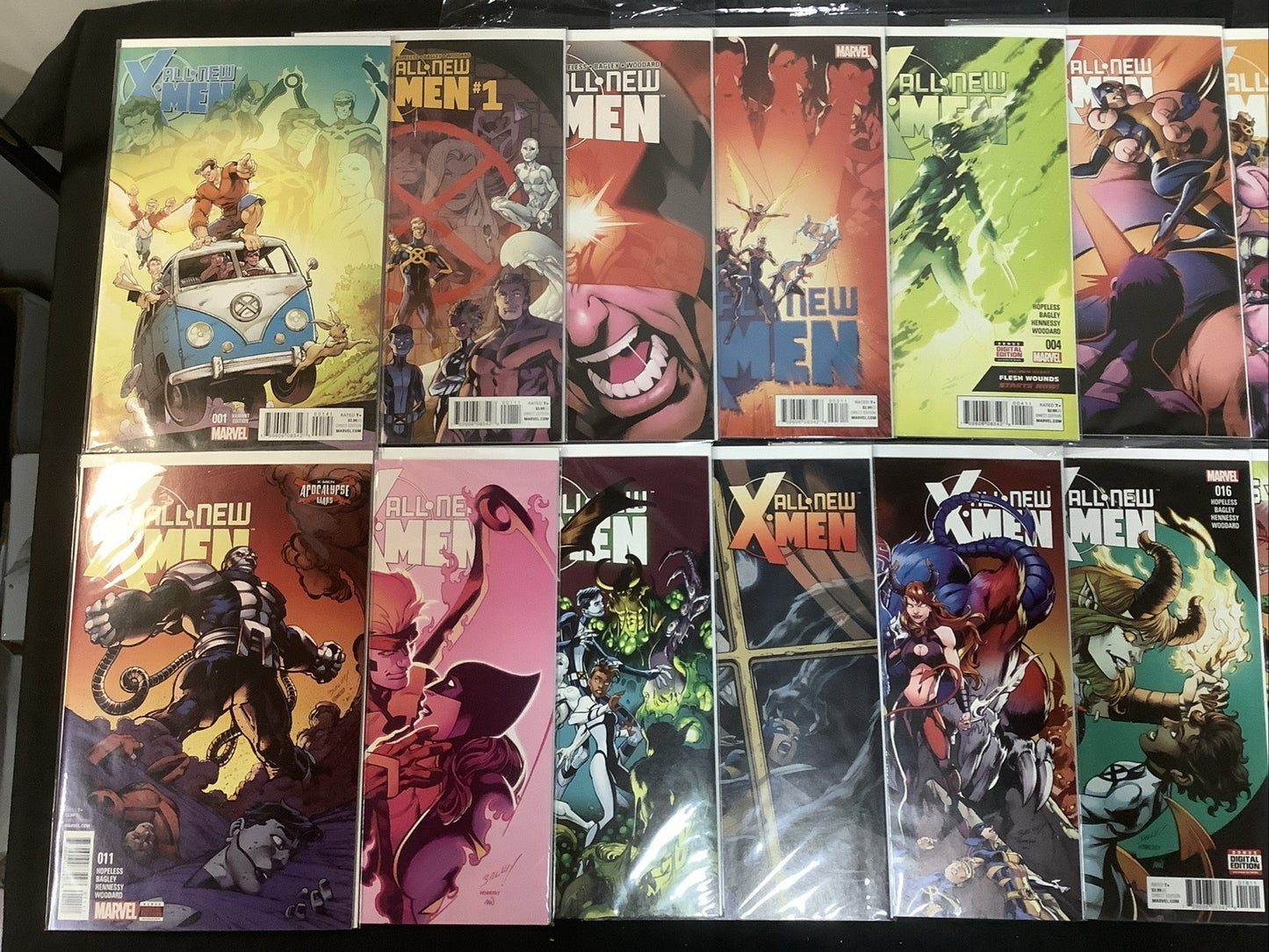 All New X-Men #1-19 + Annual #1 + MU. #1 Complete Set, Comes With #1 Bagley 1:25