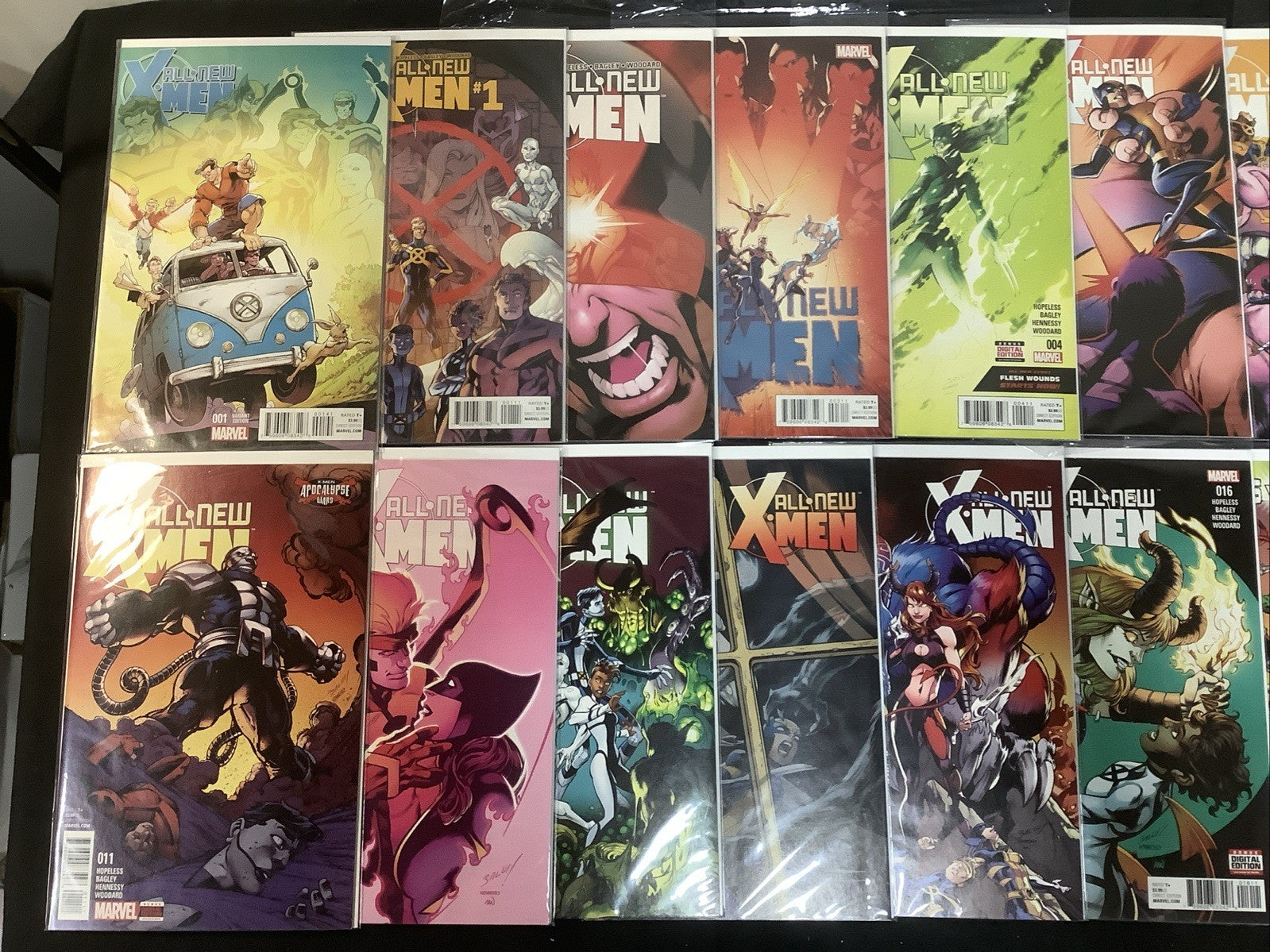 All New X-Men #1-19 + Annual #1 + MU. #1 Complete Set, Comes With #1 Bagley 1:25
