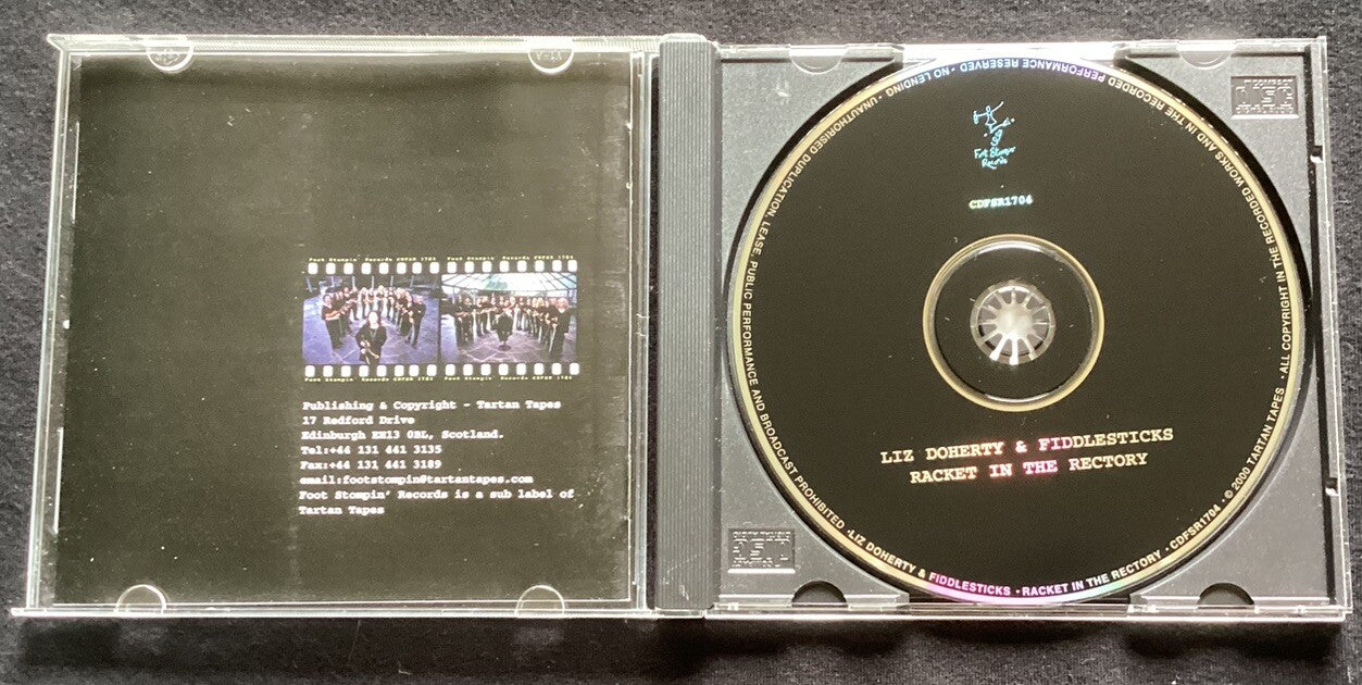 Liz Doherty & Fiddlesticks - Racket In The Rectory (CD, Like New) -JD