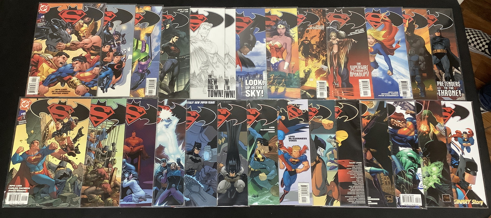 Superman/Batman Comic #4-29 (Missing #22) + Annual 1 Comic Lot, Michael Turner