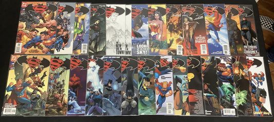 Superman/Batman Comic #4-29 (Missing #22) + Annual 1 Comic Lot, Michael Turner