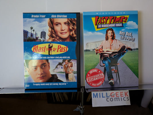 Blast from the Past & Fast Times at Ridgemont High, 2 Movie Set (DVD)Like New-JD