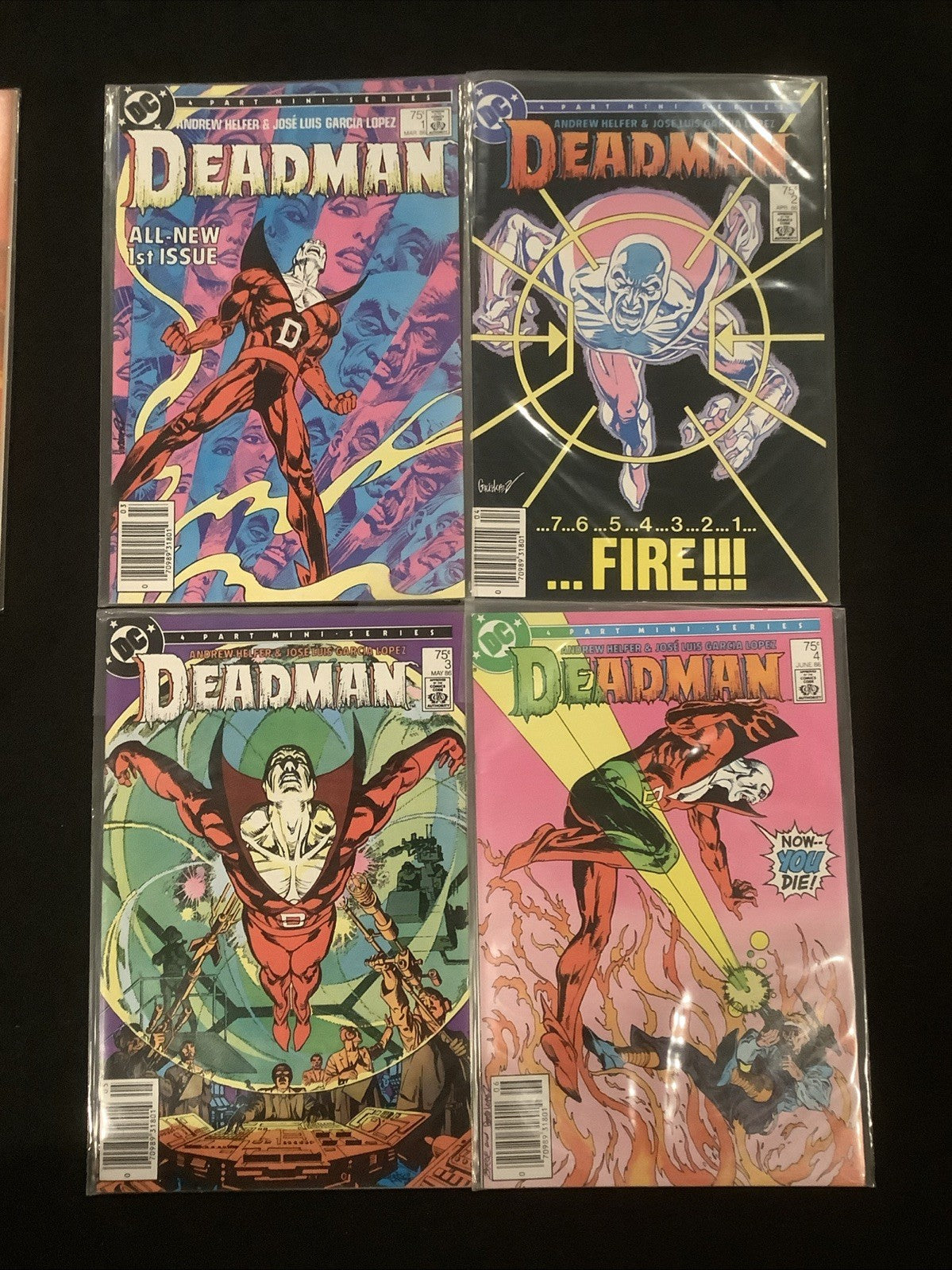 Deadman Comic Bundle: Vol 1 #1-7, Vol 2 #1-4, 11 Comic Total, Neal Adams