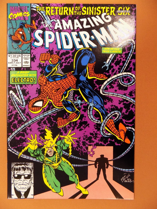 Amazing Spider-Man #334-339 Return of the Sinister Six Marvel Comics