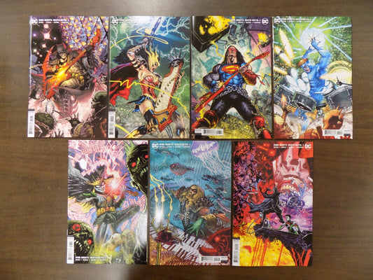 Dark Nights: Death Metal #1-#7 Mahnke 1:25 Variants
