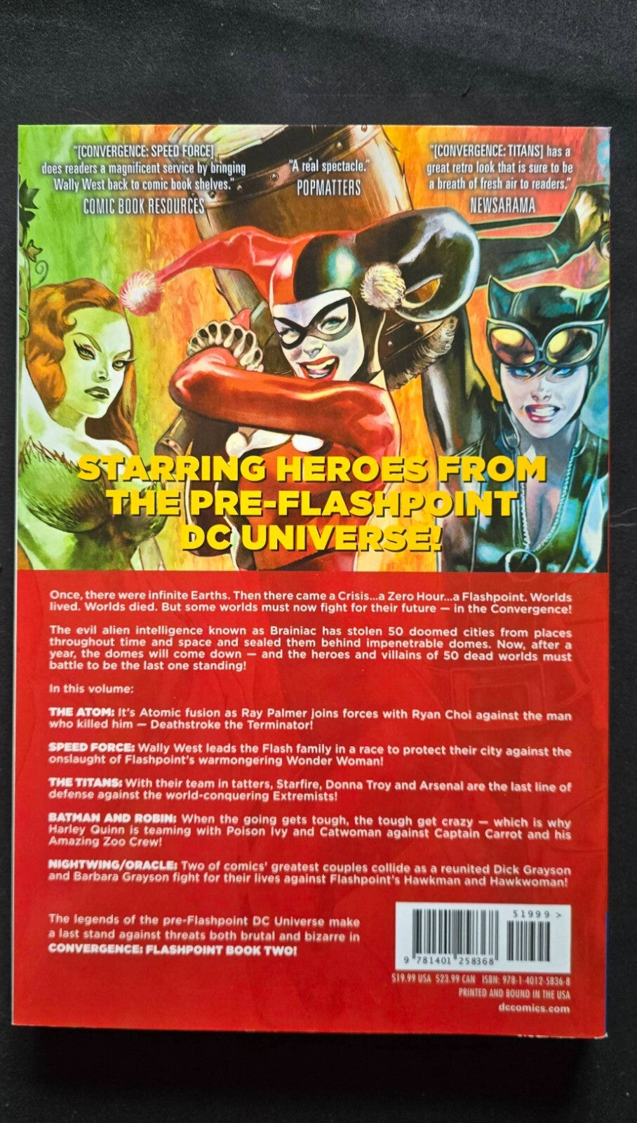 Convergence: Flashpoint TPB Lot - 1&2 - 2 books (2015)