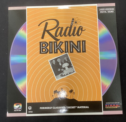 RADIO BIKINI Nuclear Atomic Tests Former Classified Secret Material Laserdisc-JD