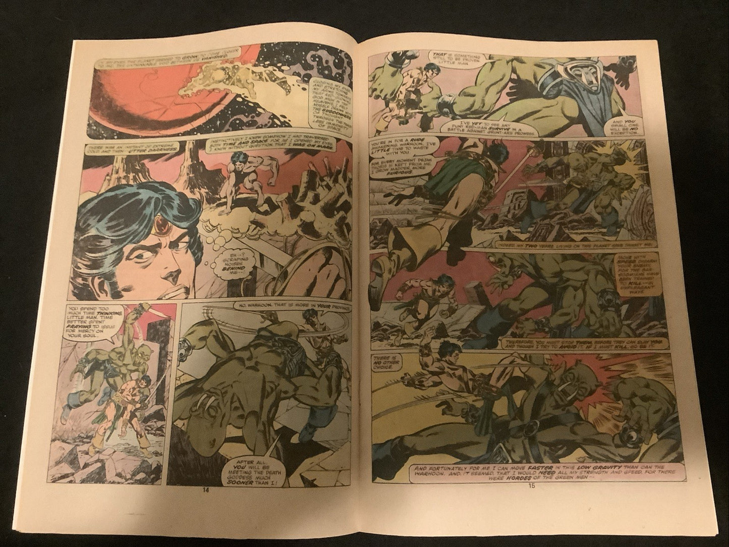 John Carter Warlord of Mars #1 (Marvel Comics June 1977) VF- (7.5) Marv Wolfman