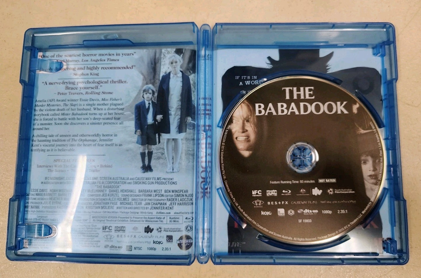 The Babadook -Blu-ray (Like New) -JD