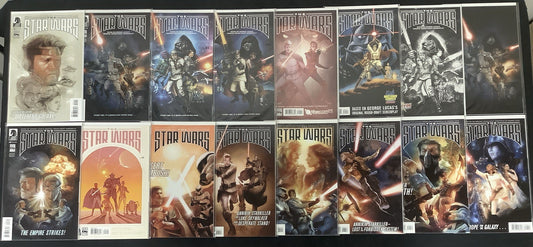 The Star Wars #0-8 Master Set, Dark Horse Comics, All Variants! 16 Comics Total