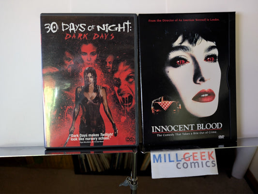 30 Days of Night: Dark Days & Innocent Blood, 2 Movie Set (DVD) Like New -JD