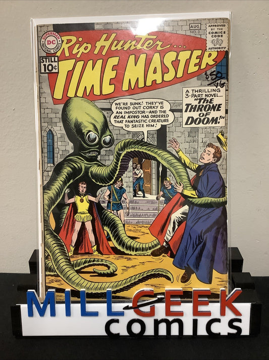Rip Hunter...Time Master #3 (DC 1961) 4.0 (VG) See Photos For Graders Notes