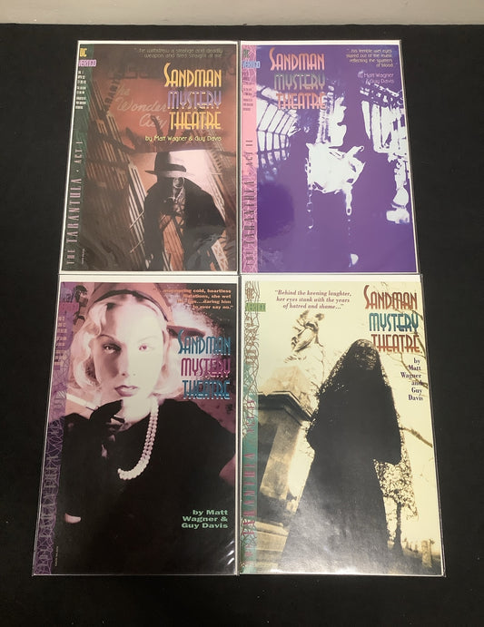 Sandman Mystery Theater #1-4 Comic Lot, Vertigo/DC Comics, Matt Wagner, 1993