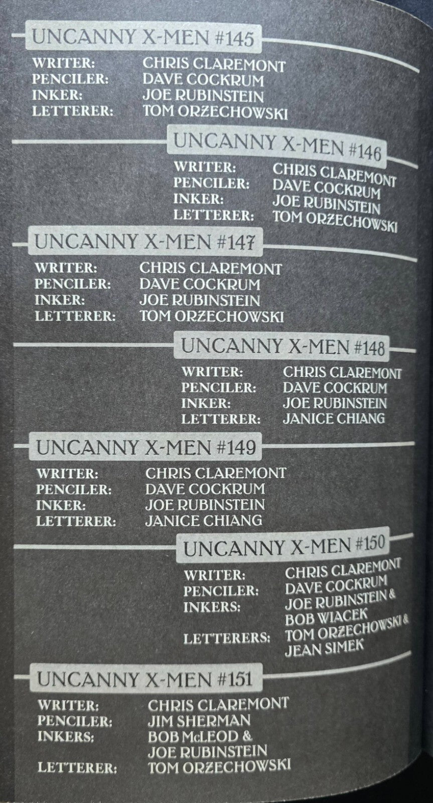Essential X-Men Volume 3 Giant Size! (1st Printing, 1998)