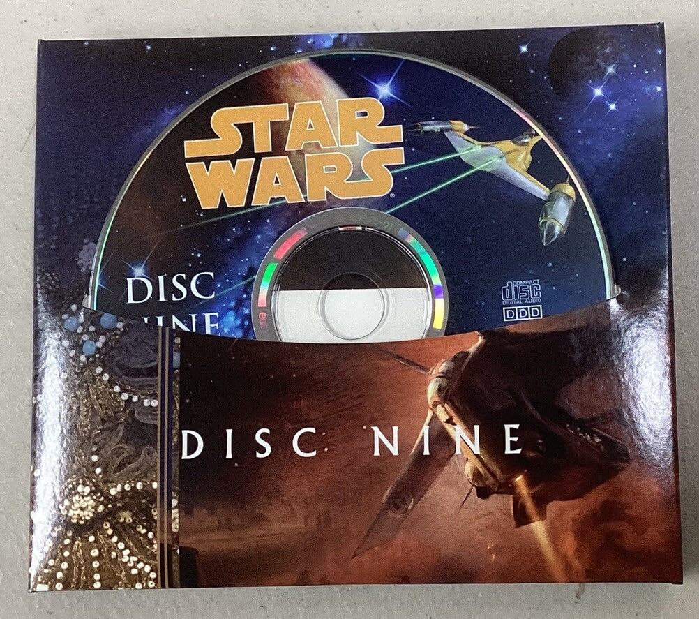 Star Wars: Episode II: Attack of the Clones by R A Salvatore Audiobook 9 Disc-JD