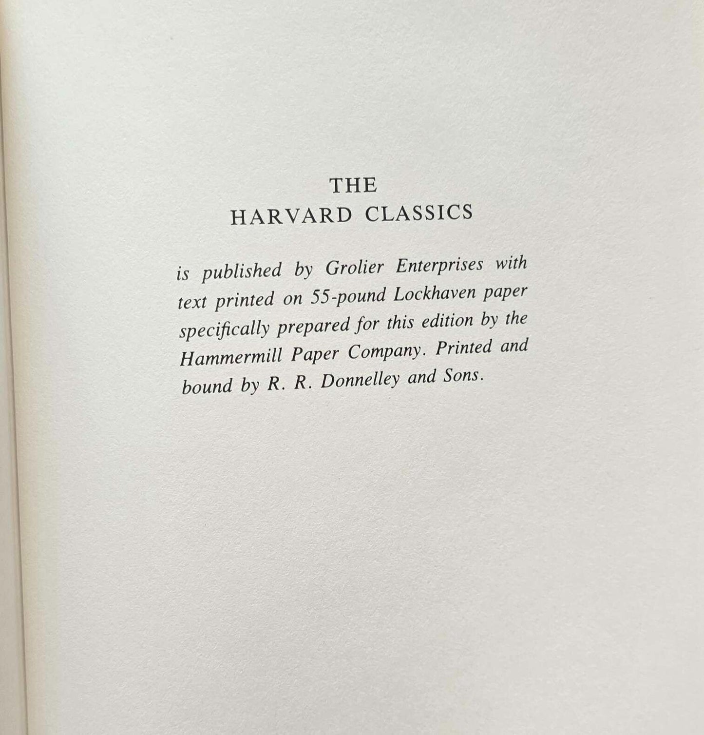 The Harvard Classics - 2 book lot, Edmund Burke & Chaucer To Gray (1980, HC)