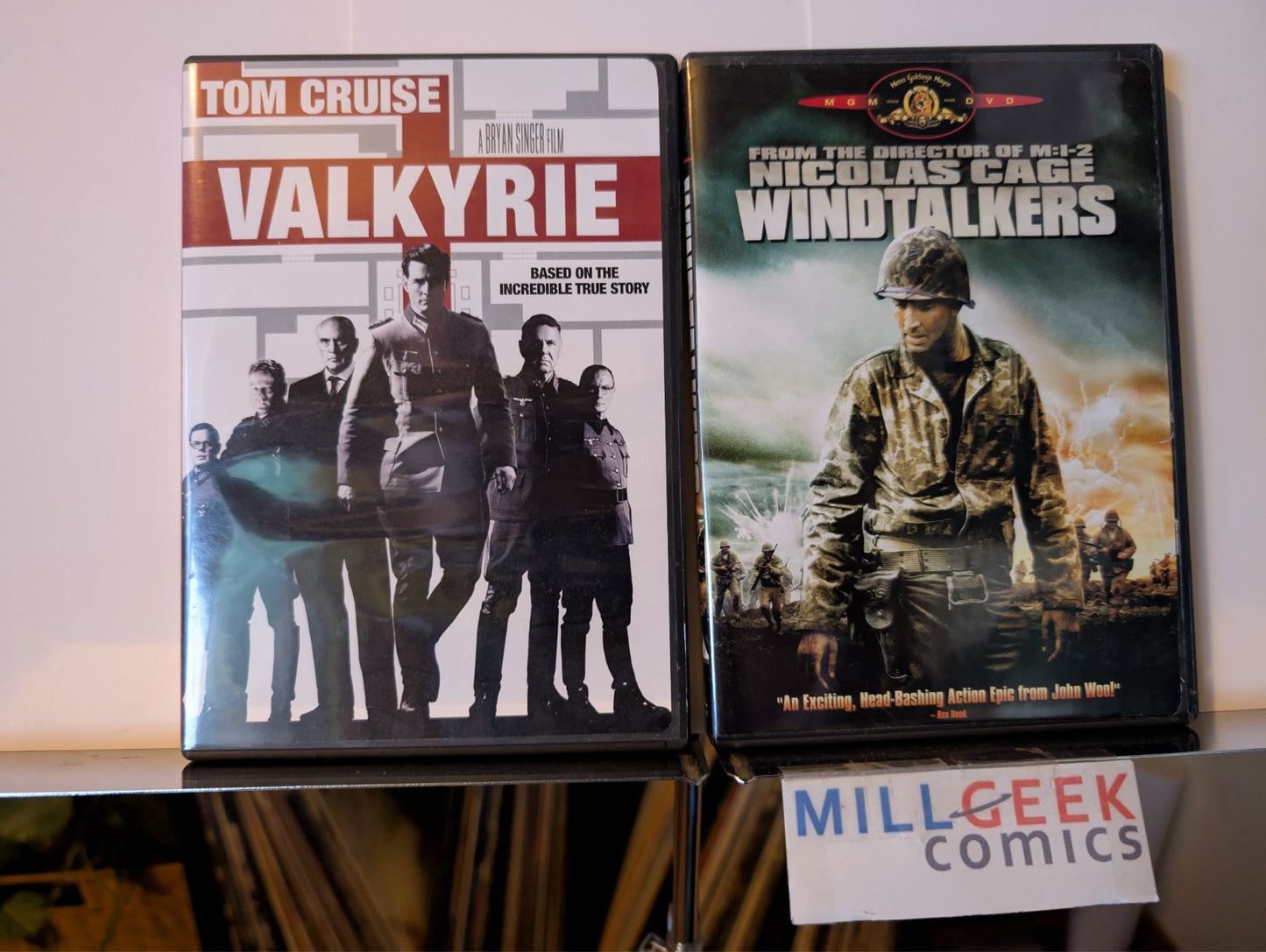Valkyrie / Windtalkers, 2 Movie Set (DVD) Like New-JD