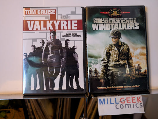 Valkyrie / Windtalkers, 2 Movie Set (DVD) Like New-JD