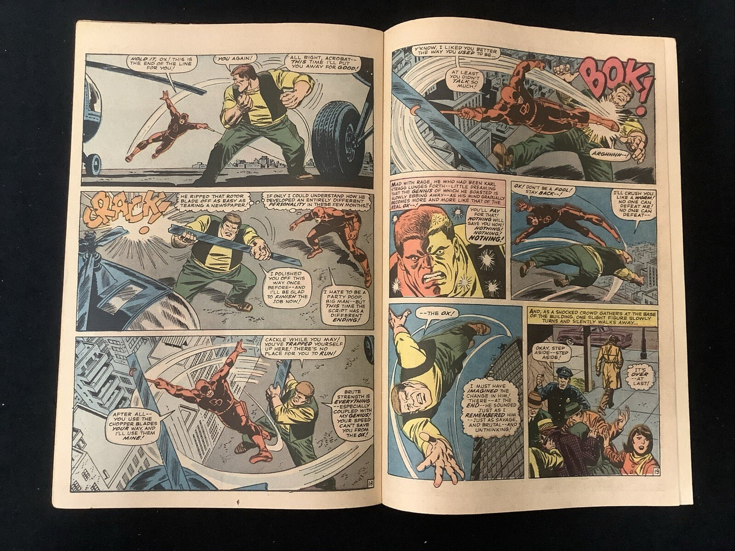 Daredevil #15 (1966) F (6.0) Stan Lee/John Romita Jr., And Men Shall Call Him Ox