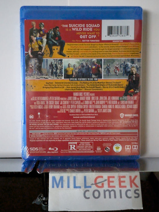 The Suicide Squad, James Gunn (Blu-Ray) Brand New -JD
