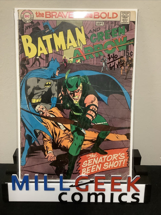 Brave and the Bold #85 (DC Comics August-Sep 1969) G/VG (3.0) Neal Adams