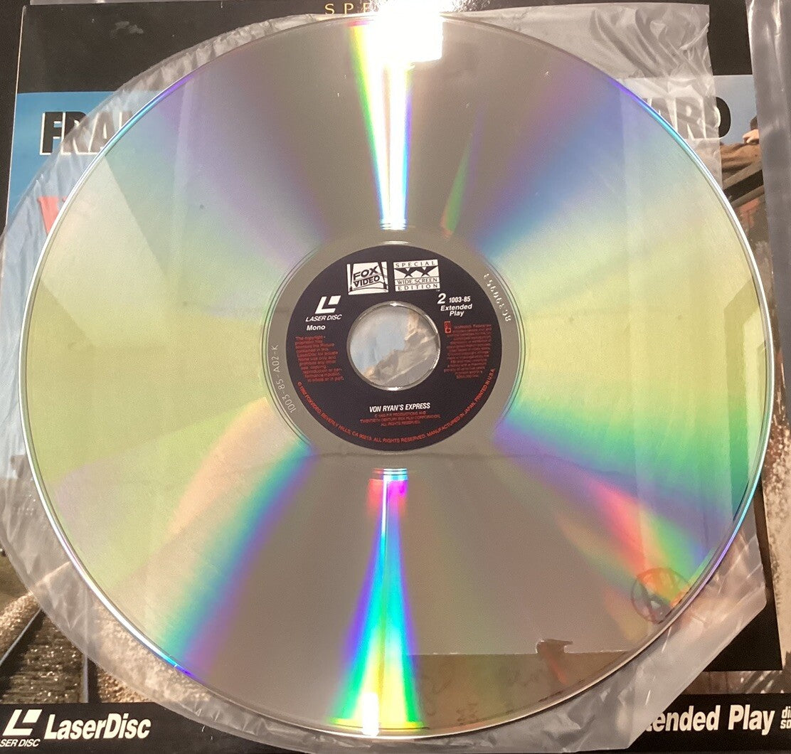 Von Ryans Express, Laserdisc (Like New) -JD