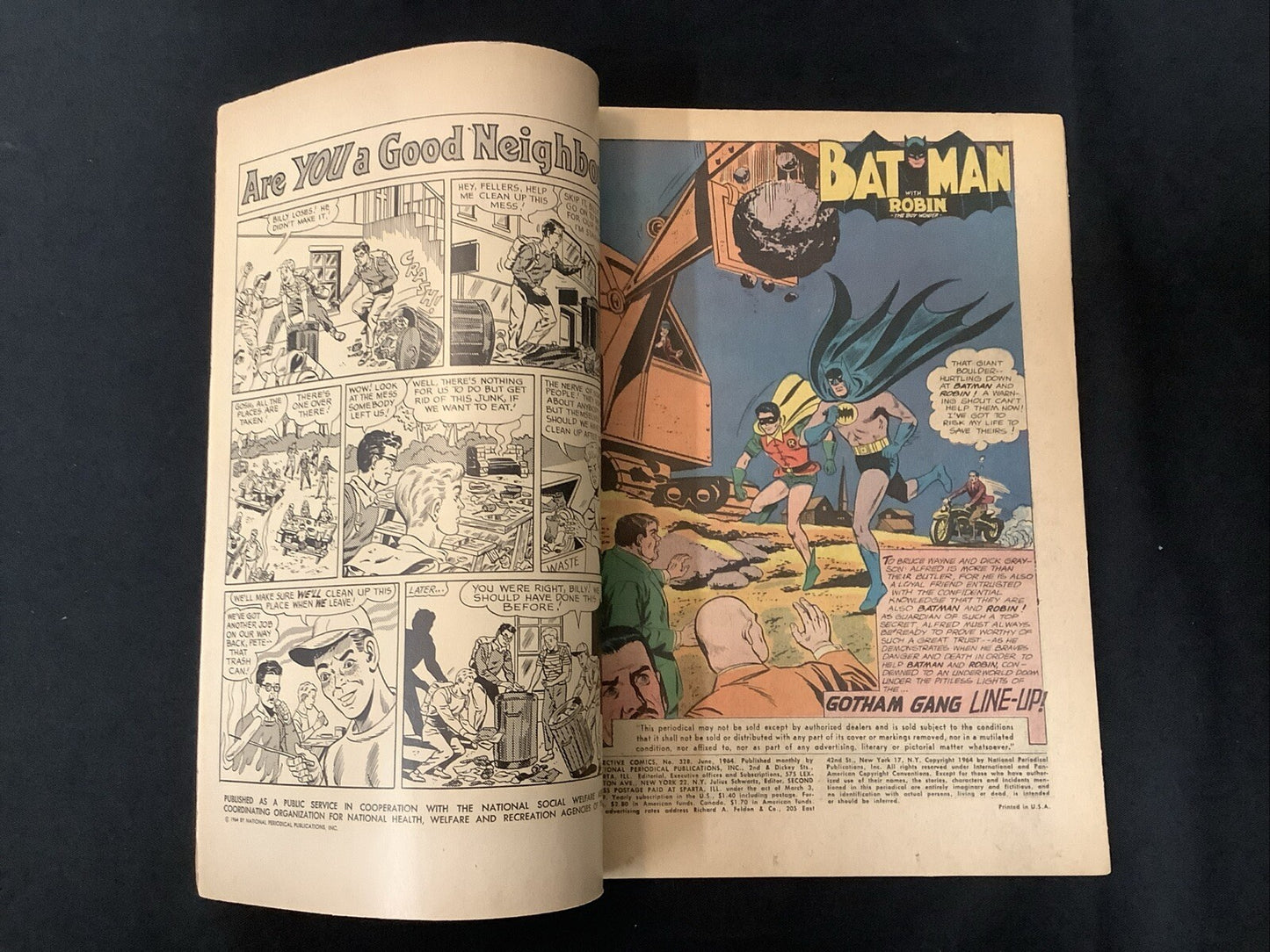 Detective Comics #328 (1964) VG- (3.5) Death Of Alfred Pennyworth, Aunt Harriet