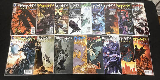 Batman Eternal #19-52 Comic Lot, DC Comics, New 52, Harper Row Bluebird Cover