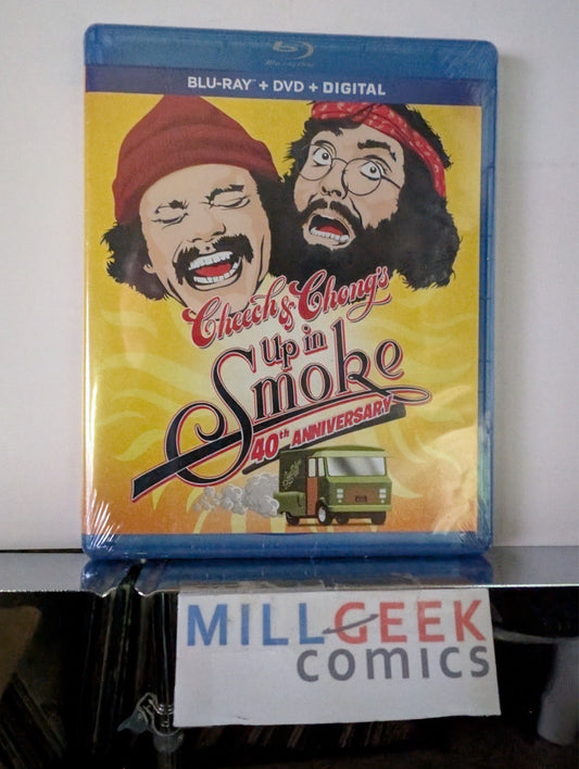 Cheech & Chong's Up In Smoke, 40th Anniversary (Blu-Ray) Brand New -JD