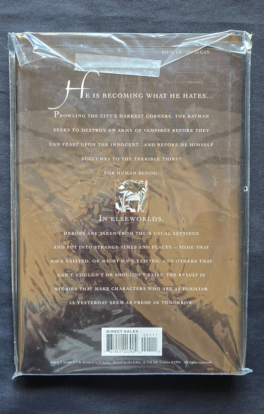 Batman: Bloodstorm by Doug Moench, Kelley Jones, etc. (1st Ed HC W/DJ 1994 DC)