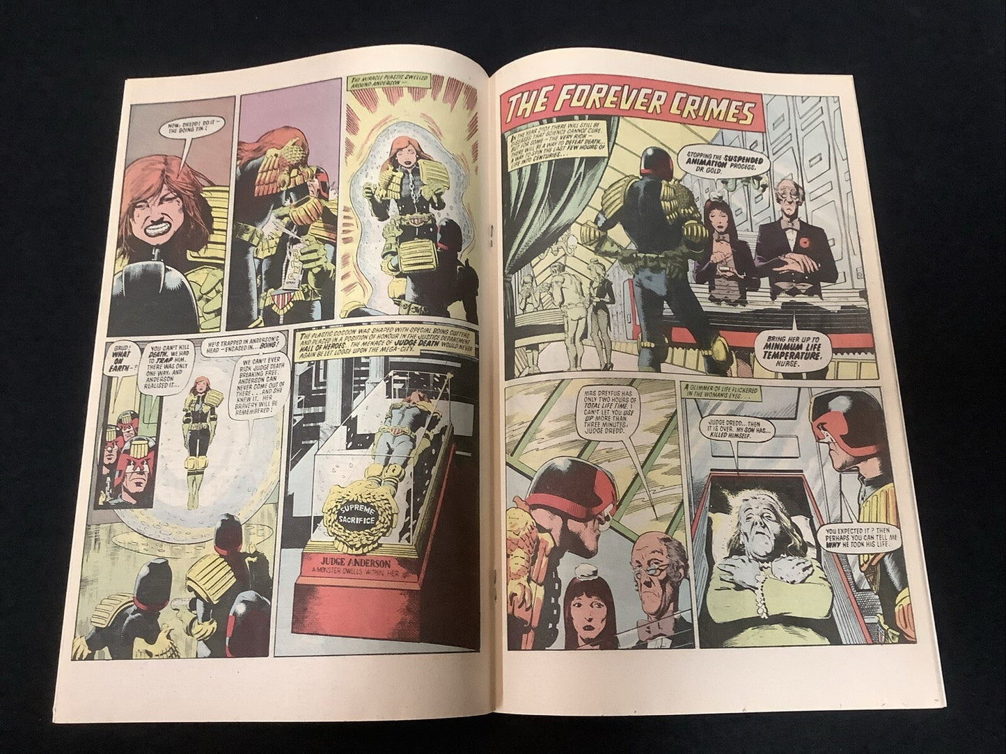 Judge Dredd #1 (Eagle Comics 1983) VF- (7.5) 1st American App Of Judge Dredd