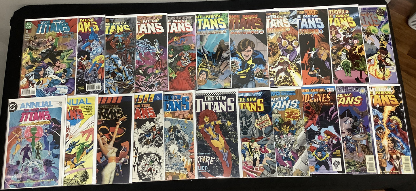 New Teen Titans/New Titans 1-130 + 0 + Annuals 1-11 Complete Set Vol.2 DC Comics