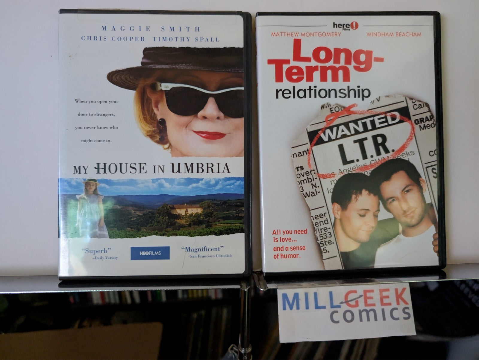 My House in Umbria / Long-Term Relationship, 2 Movie Set (DVD) Like New -JD