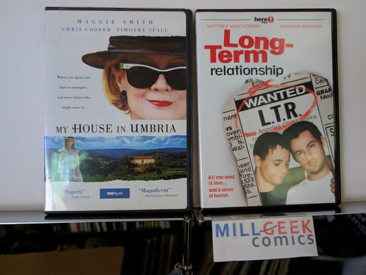 My House in Umbria / Long-Term Relationship, 2 Movie Set (DVD) Like New -JD
