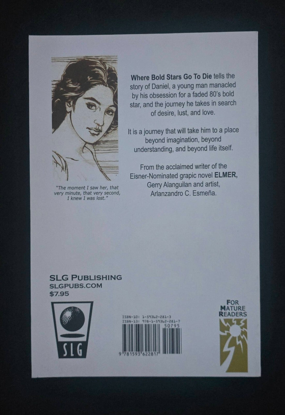 Where Bold Stars Go to Die (1st Print, SLG, Slave Labor Graphics 2013)