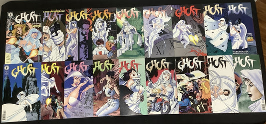 Ghost (vol.1) #4-21 Comic Lot, Dark Horse Comics, Adam Hughes, 1995