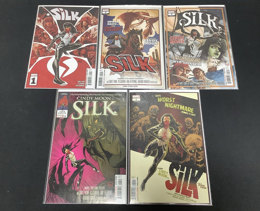 Silk #1-5 (2023) Complete Comic Set, Marvel Comics, Ig Guara/Emily Kim