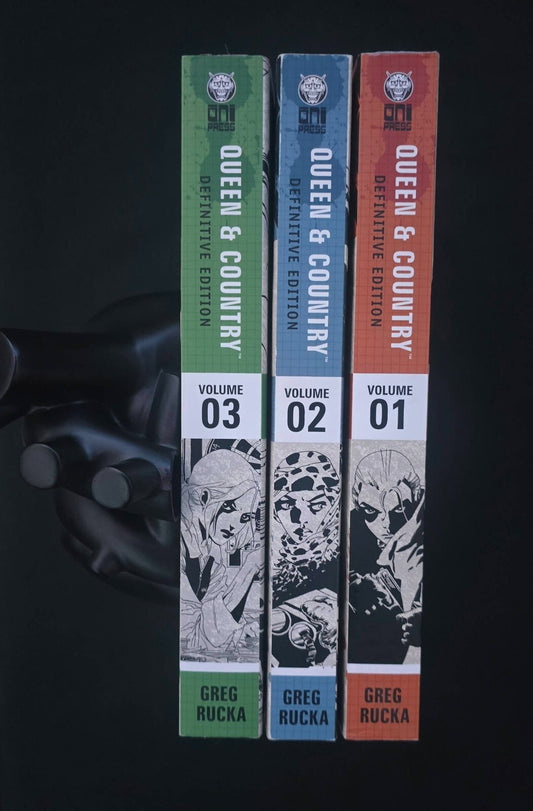 Queen & Country By Greg Rucka - Definitive Edition TPB, Volumes 1-3 (2007-2008)