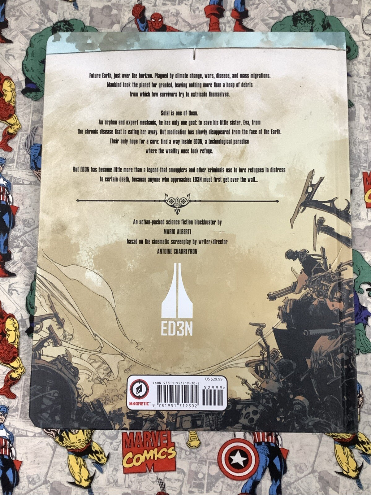 The Wall (Magnetic Press Inc. 2021) Hardcover Graphic Novel, Alberti/Charreyron