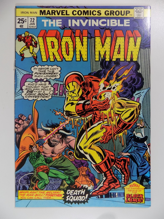 Iron Man #72 Marvel Comic January 1975 Very Fine+