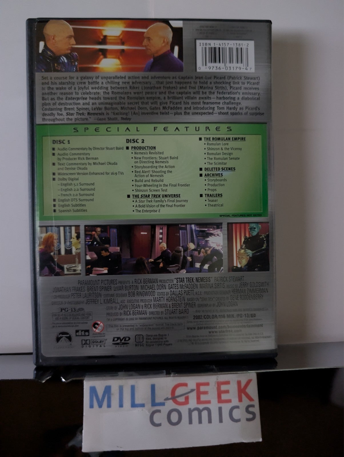 Star Trek Movies Special Collector's Edition, 6 Movie Set (DVD) Like New-JD