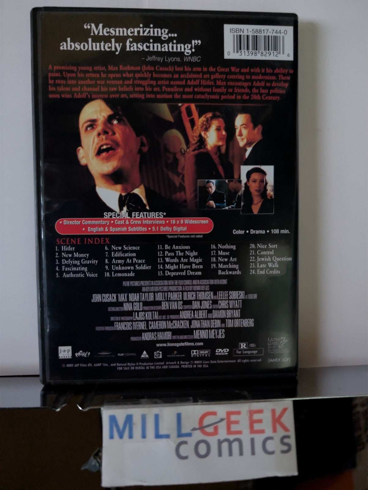 Guilty by Suspicion / Max, 2 Movie Set (DVD) Like New -JD