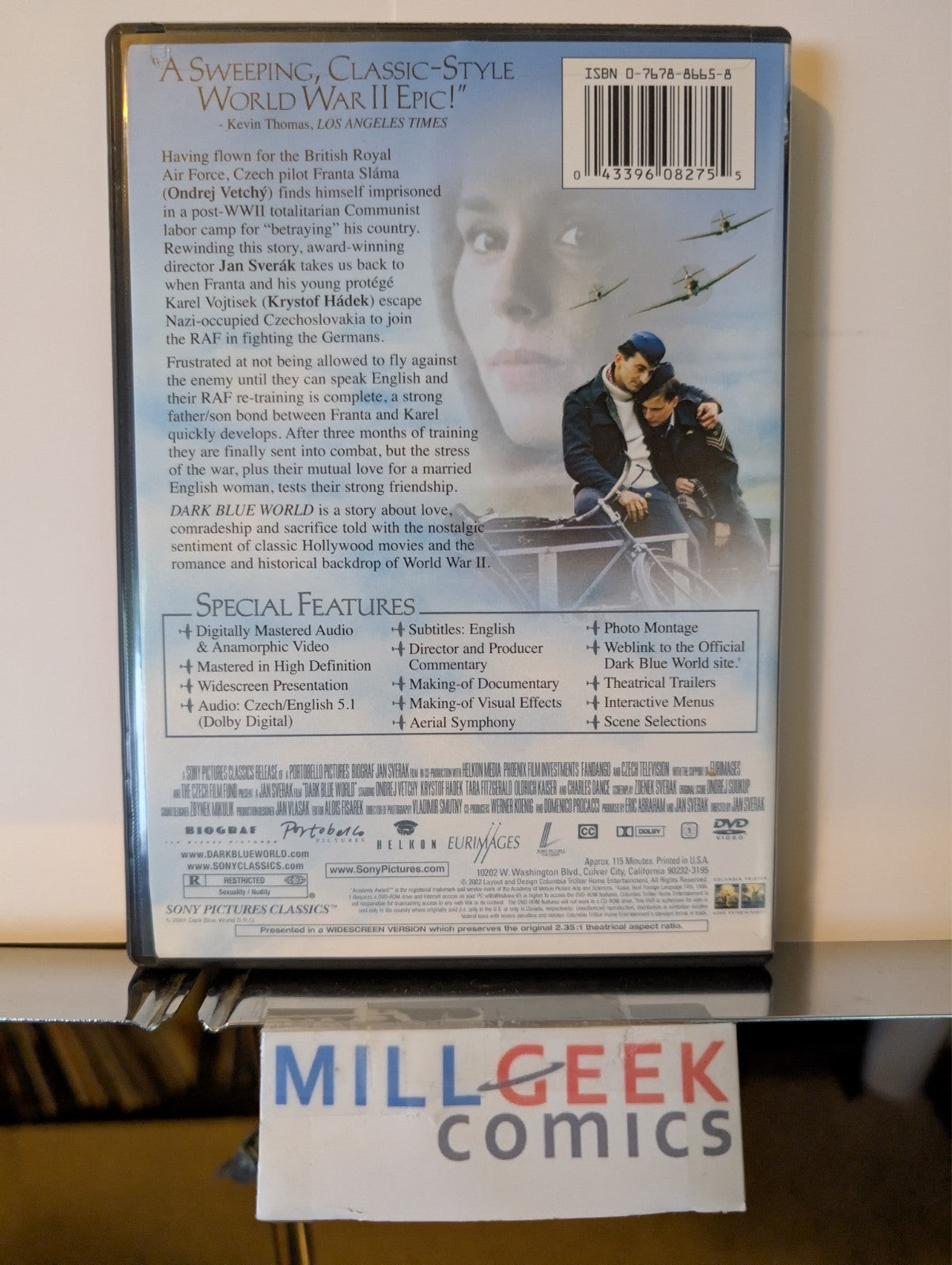 Dark Blue World / Regeneration / A Soldier's Story, 3 Movie Set(DVD) Like New-JD